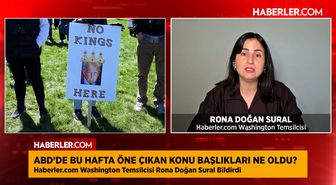 Haberler.com Washington Temsilcisi Sural: ABD'de Trump'a destek azalıyor