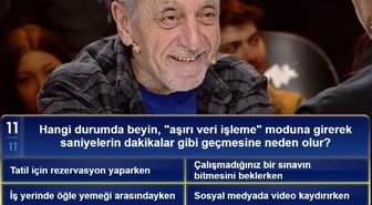 Hangi durumda beyin, 'aşırı veri işleme' moduna girerek saniyelerin dakikalar gibi geçmesine neden olur?