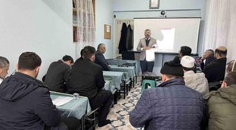 Hisarcık'ta din görevlilerine 'Vaaz Becerilerini Geliştirme' konulu eğitim