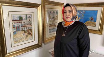İran'da mahsur kalan tezhip sanatçısı, karayolu ile Türkiye'ye döndü