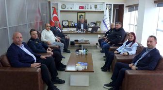 Kuşadası Ticaret Odası, İl Emniyet Müdürlüğü yetkililerini ağırladı