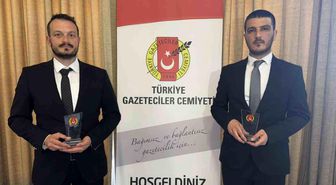 Türkiye Gazeteciler Cemiyeti'nden İHA'ya ödül