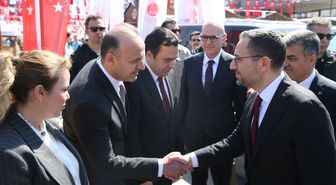 Adalet Bakan Yardımcısı Ayyıldız, Aydın'da 'İşyurtları Ürün ve El Sanatları Fuarı'nı ziyaret etti