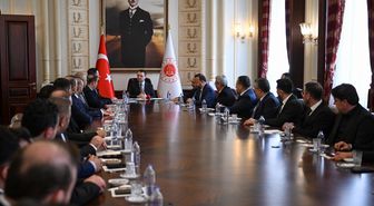 Adalet Bakanı Gürlek, Nevşehirli iş insanlarını kabul etti