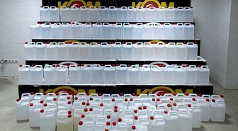 Adana'da kaçak 1865 litre etil alkol ele geçirildi