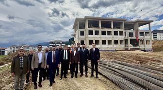 AK Parti Karabük heyeti, yatırımları inceledi