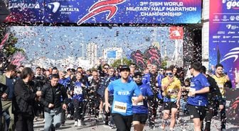 Antalya'da 21. Uluslararası Runtalya Maratonu başladı