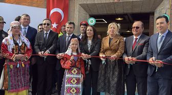 Burdur'da tarihi tren garında Millet Kıraathanesi açıldı