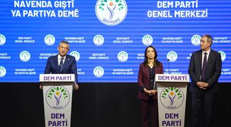 CHP Genel Başkanı Özgür Özel, DEM Parti'yi ziyaret etti Açıklaması