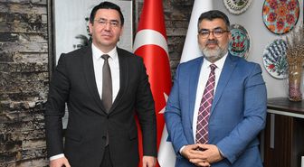 Edirne Cumhuriyet Başsavcısı Sarıca ve Adli Yargı Adalet Komisyonu Başkanı Bay'dan AA'ya ziyaret