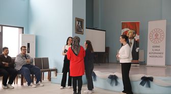 Edirne'de 'Yaratıcı Drama ile Kitap' etkinliği düzenlendi