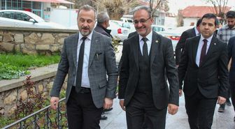 Elazığ Milli Eğitim Müdürü Şahin, Ağın Belediye Başkan Çakar'ı ziyaret etti