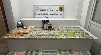 Görüntü İstanbul'dan! Her yerden para fışkırdı