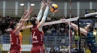 Galatasaray Daikin, CEV Kupası finalinin ilk maçında Chieri 76'yı mağlup etti