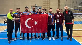 Golbolde Nilüfer Görme Engelliler Spor Kulübü'nün Şampiyonlar Ligini 2. tamamladı