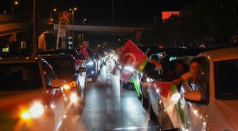 İstanbul'da Gazze'ye destek için araç konvoyu oluşturuldu