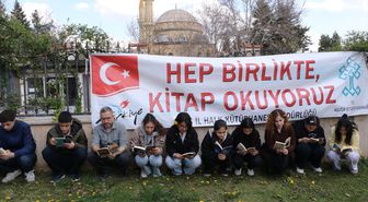 Kilis'te sessiz okuma etkinliği yapıldı
