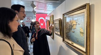 'Kıyıdan Bakmak' sergisi, Bartın'da sanatseverlerle buluştu