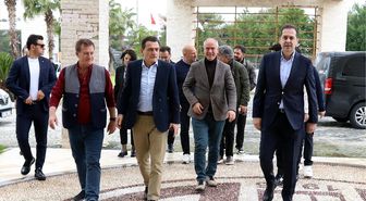 KKTC'nin üç bakanından Antalyaspor'a ziyaret