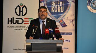 Konya'da 'Aileni Koru: Sanal Bahisle Mücadele ve Aileyi Bilinçlendirme Projesi' toplantısı yapıldı