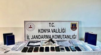 Konya'da tefecilik operasyonunda 12 zanlı yakalandı