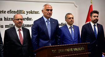 Kültür ve Turizm Bakanı Ersoy, Osmaniye'de konuştu Açıklaması