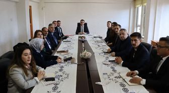 Küre'de 'İlçe İdare Şube Başkanları Toplantısı' yapıldı