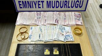 Kütahya'da sahte altın dolandırıcılığına karışan 2 şüpheli Afyonkarahisar'da yakalandı