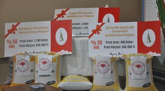 Kütahya'da üreticilere tohum desteği verildi