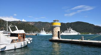 Lüks yat 'A+' Marmaris'te
