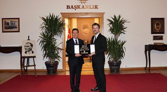 Macaristan'ın Ankara Büyükelçisi Matis, Muğla Büyükşehir Belediye Başkanı Aras'ı ziyaret etti