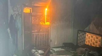 Mardin'de müstakil evde çıkan yangın söndürüldü