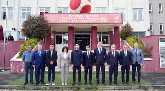 Milli Eğitim Bakan Yardımcısı Macit, TFF Meral-Celal Aras Spor Lisesi'ni ziyaret etti