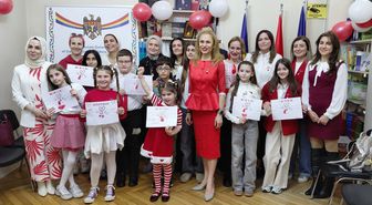 Moldova İstanbul Başkonsolosluğu, baharı Türk çocuklarıyla karşıladı