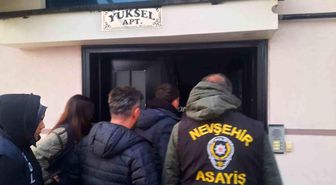 Nevşehir'de fuhuş operasyonu: 7 gözaltı