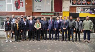 Ordu Valisi Erol, Fatsa'da gazetecilerle bir araya geldi