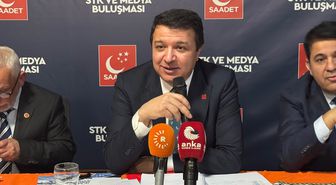 Saadet Partisi Genel Başkanı Arıkan, Tunceli'de STK temsilcileri ve gazetecilerle buluştu