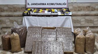Sakarya'da kaçak tütün operasyonunda 4 zanlı yakalandı