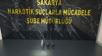 Sakarya'da uyuşturucu operasyonunda mühimmat parçaları ele geçirildi