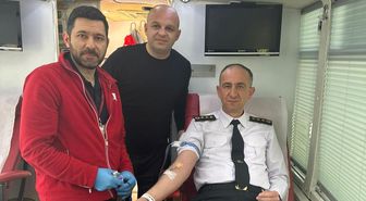 Sakarya İl Jandarma Komutanlığı personeli kan bağışı yaptı
