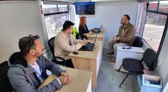 Samsun Büyükşehir Belediyesi Havza'da 153 Mobil Çözüm Merkezi kurdu