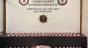 Samsun'da 15 bin 750 uyuşturucu hap ele geçirildi