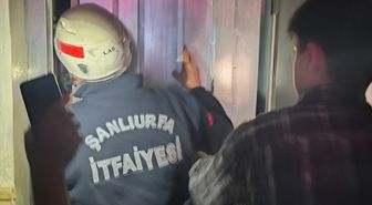 Şanlıurfa'da asansörde mahsur kalan 3 çocuk kurtarıldı