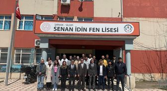 Silopi Kaymakamı Partal'dan okul ziyareti
