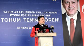 Tarım ve Orman Bakanı Yumaklı, Aksaray'da Tohum Temin Töreni'nde konuştu Açıklaması