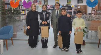 Tekkeköy'de Kütüphane Haftası etkinliği düzenlendi