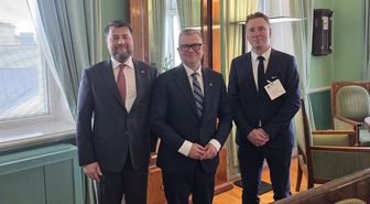 Tera Holding Yönetim Kurulu Başkanı Emre Tezmen, Finlandiya Başbakanı ile Görüştü