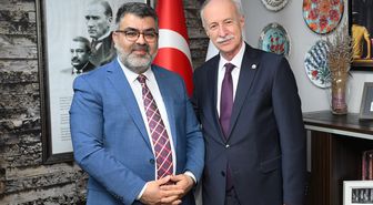 TÜ Rektörü Hatipler, AA Edirne Bölge Müdürlüğünü ziyaret etti