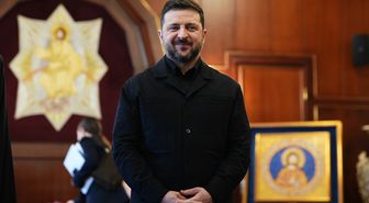 Ukrayna Devlet Başkanı Zelenskiy, Fener Rum Patrikhanesi'ni ziyaret etti