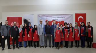 Zonguldak'ta 'Sanata Teşvik ve Sanatla Yaşam Programı' hayata geçirildi